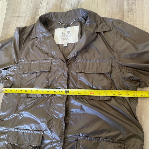Like New Coach “Getaway” Softshell Jacket Large - Picture 13 of 15